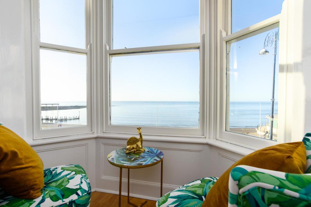 Starling View Boutique Stunning Seafront View Apartment Aberystwyth Exterior photo